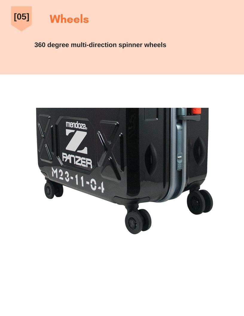 Mendoza panzer luggage price 2025